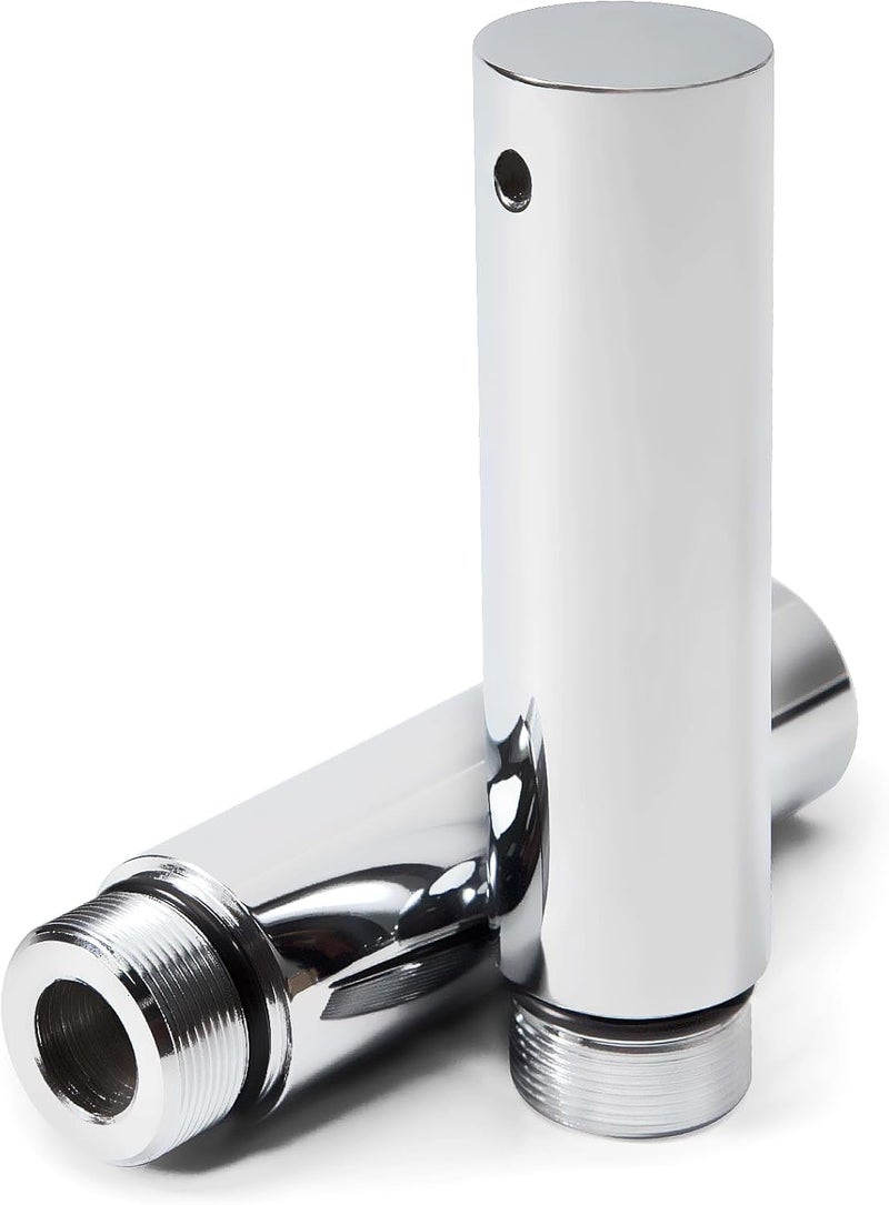 kekykm 39mm Fork Tube 5" Extensions Compatible with Harley Davidson Sportster 883 1200 XL Dyna Glide FXR Chrome Powersports Fork Guards - Image 1